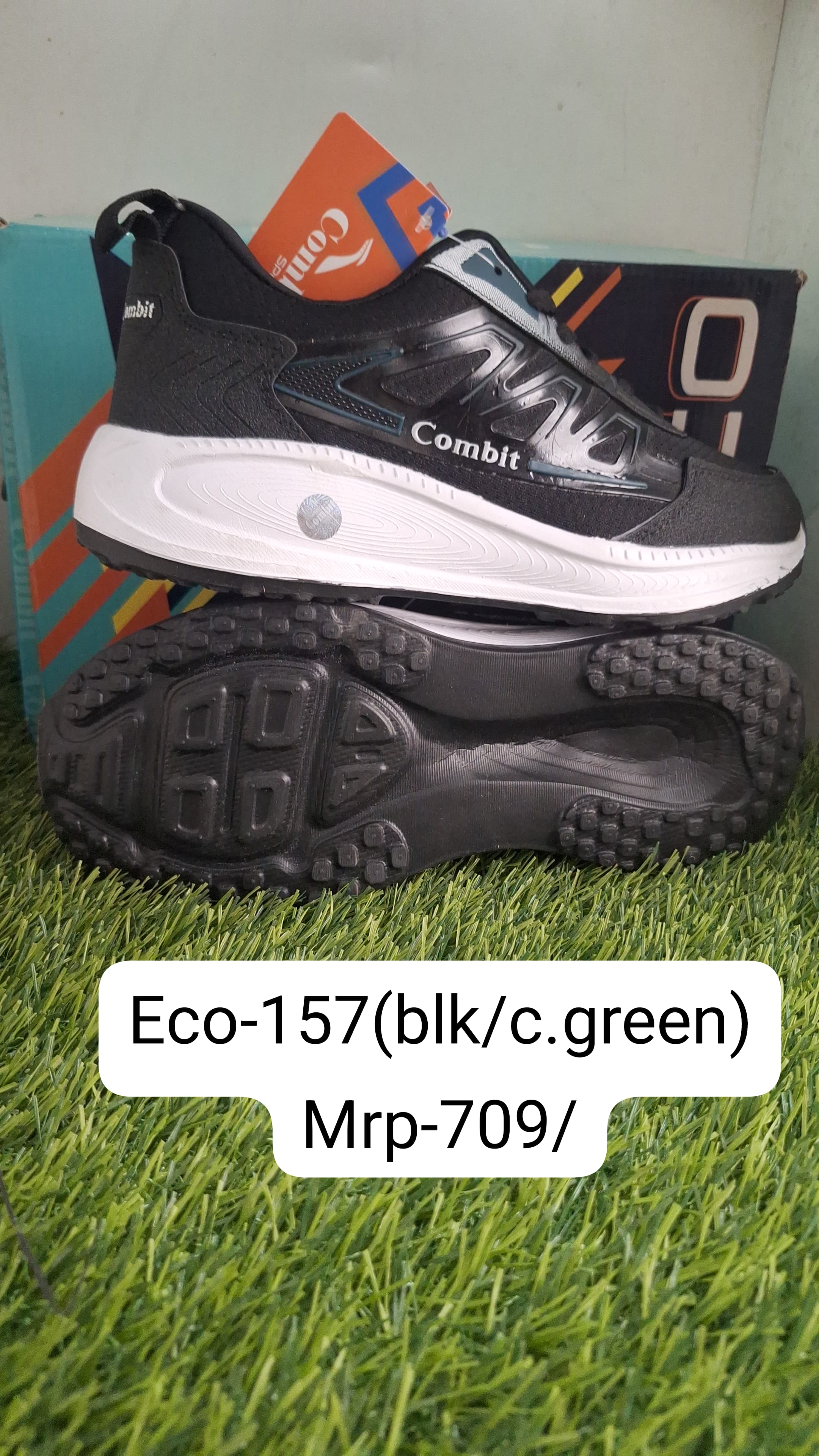 Eco-157 Black Charcoal Green