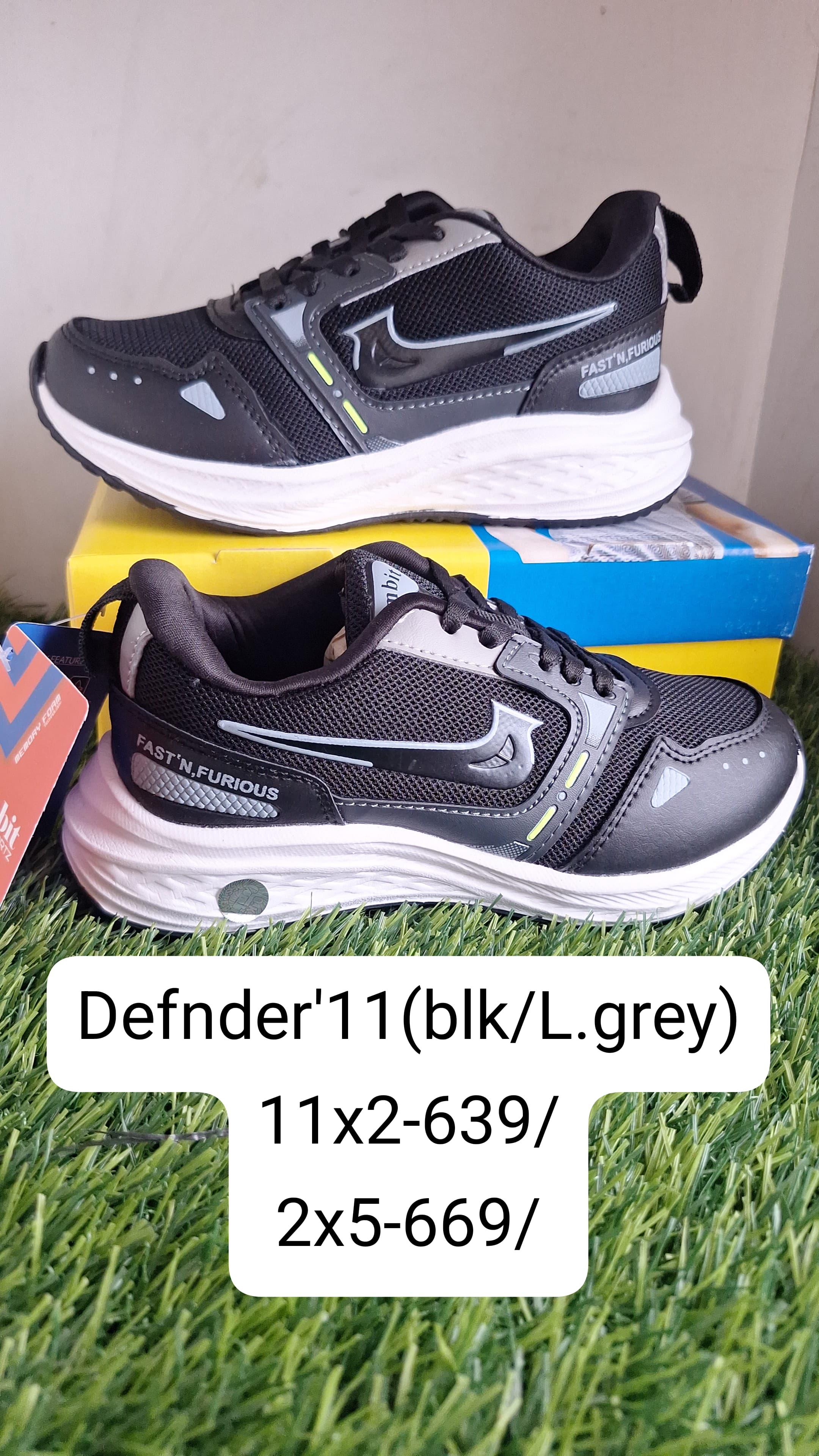 Defender 11 Black Light Grey