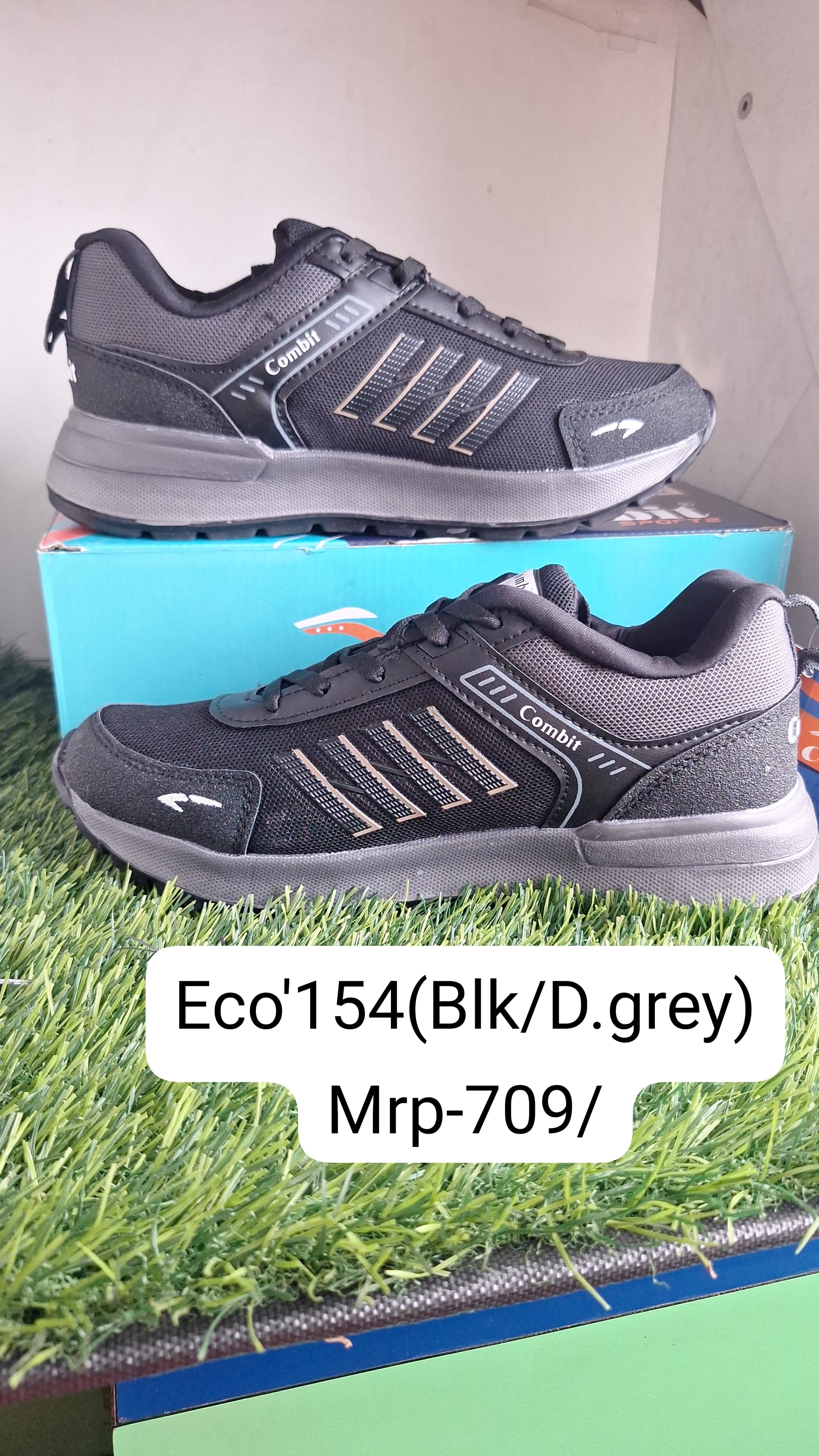 Eco-154 Black Dark Grey
