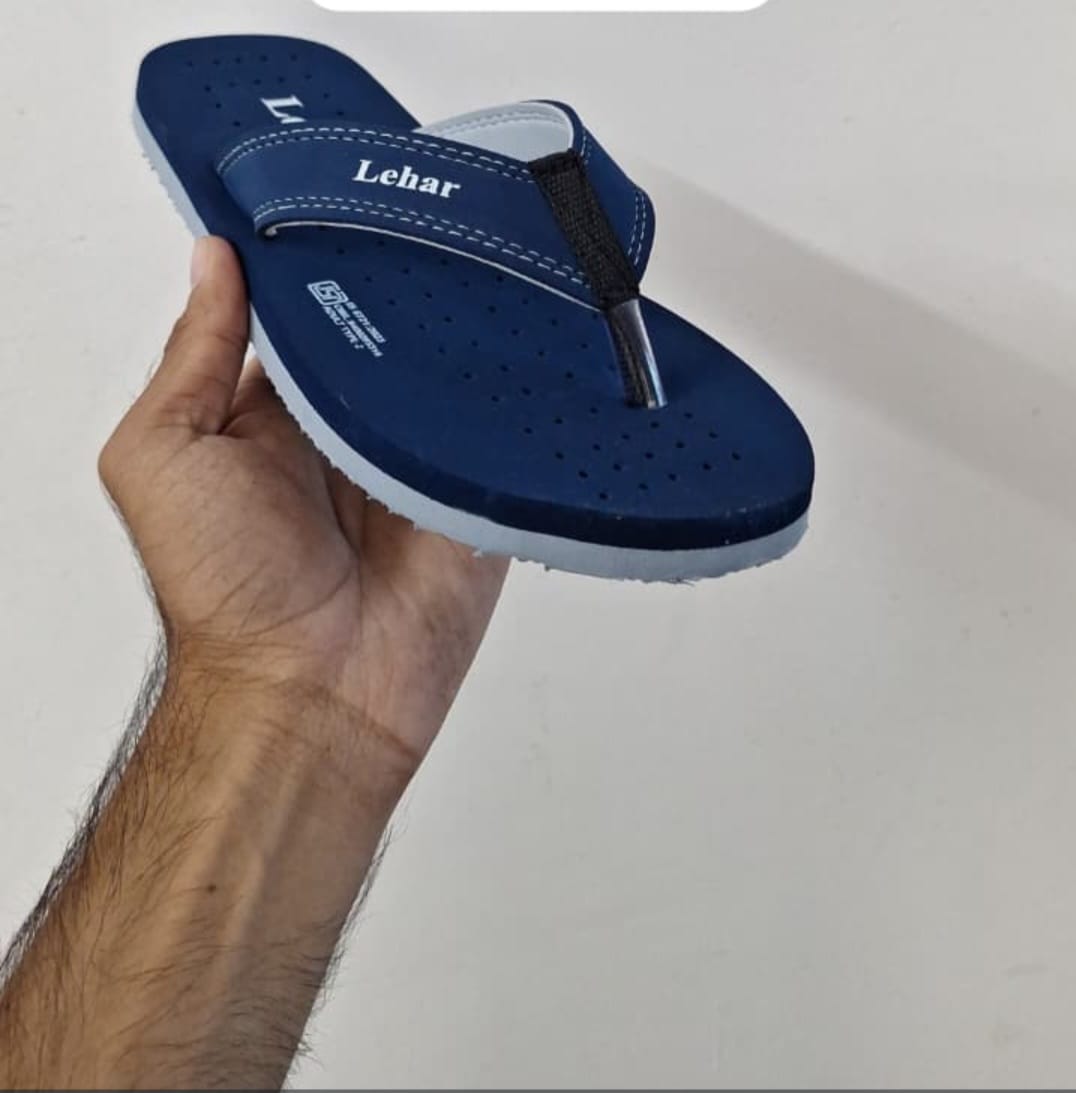 Lehar Navy White Thong